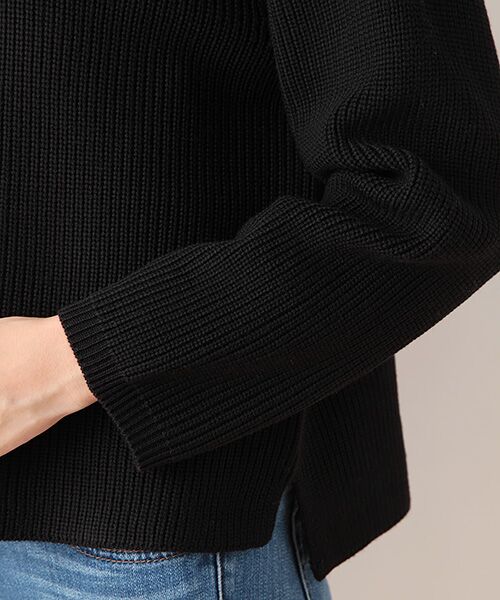 SHIPS / シップス ニット・セーター | アゼクルーネック | 詳細4