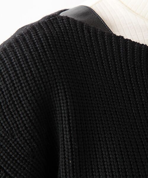 SHIPS / シップス ニット・セーター | アゼクルーネック | 詳細5