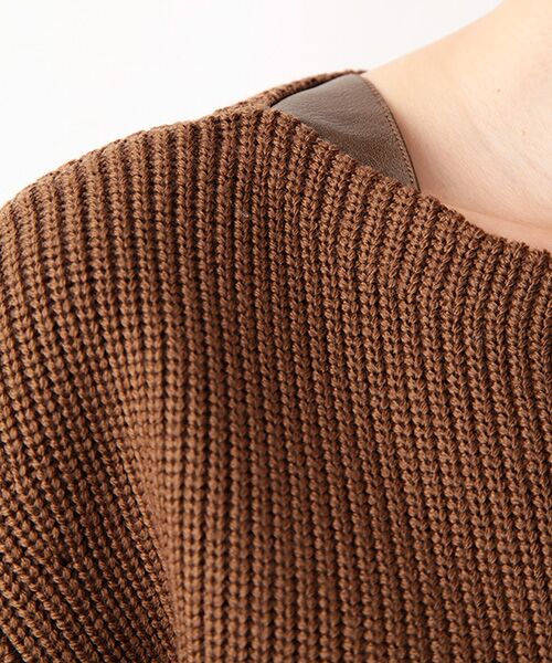 SHIPS / シップス ニット・セーター | アゼクルーネック | 詳細6