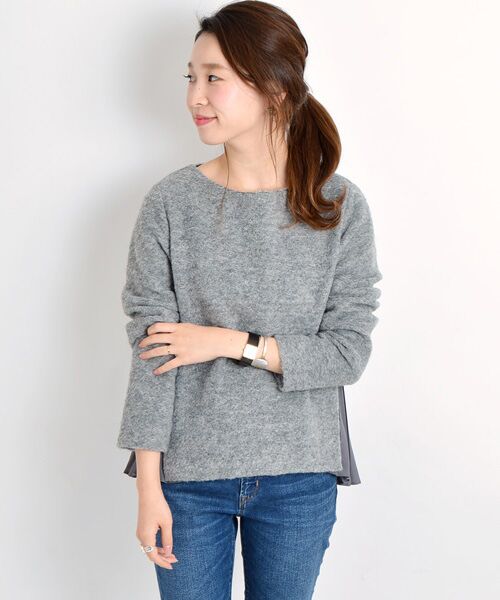 SHIPS / シップス シャツ・ブラウス | スライバーブラウス311160045（グレー）