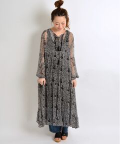 SHIPS / シップス ロング・マキシ丈ワンピース | ne Quittez pas:フラワーマキシワンピース◆