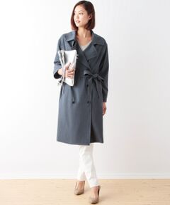 <a href=http://www.selectsquare.com/shop-women/ships?sale_yn=1><font color=red><b>SHIPSのセールアイテム一覧はこちら</b></font></a><br><br>春先のマストハブアイテムのトレンチコートが、今年らしい少し長めの着丈で登場。<br>さっと羽織るだけで今年らしい春のコーディネートが完成します♪<BR><br><br>※末永く愛用頂く為に、アテンションタグ・洗濯ネームを必ずご確認の上、着用又はお取り扱い下さい。<BR>