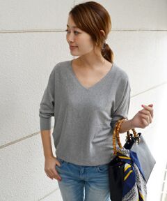 SHIPS / シップス ニット・セーター | 【手洗い可能】ドルマンロングスリーブ◆