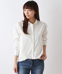 <a href=http://www.selectsquare.com/shop-women/ships?sale_yn=1><font color=red><b>SHIPSのセールアイテム一覧はこちら</b></font></a><br><br>ご好評のタックブラウスが素材を変えて登場です。<br>とろみのあるテンセル素材と小さめの襟が女性らしい印象になり、裾のタックがアクセントの一枚。<br><br>※末永く愛用頂く為に、アテンションタグ・洗濯ネームを必ずご確認の上、着用又はお取り扱い下さい。