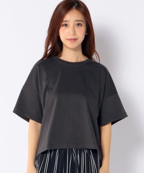 SHIPS for women / シップスウィメン カットソー | WCO:BIG PKT TEE | 詳細5