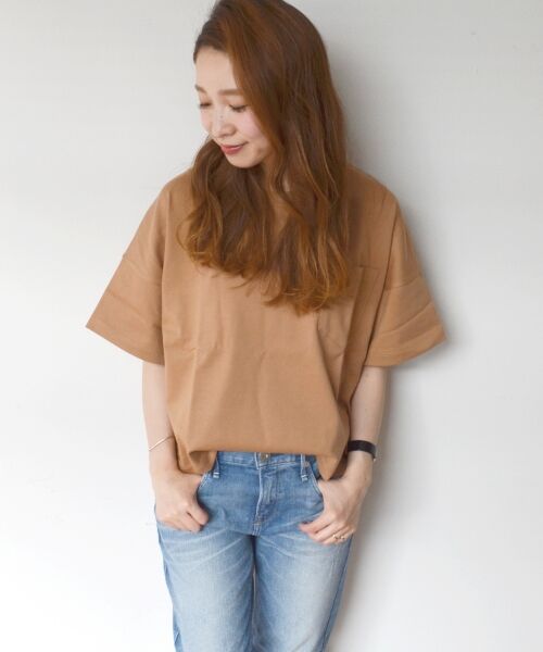 SHIPS for women / シップスウィメン カットソー | WCO:BIG PKT TEE | 詳細14