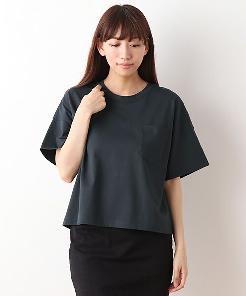 SHIPS for women / シップスウィメン カットソー | WCO:BIG PKT TEE | 詳細15