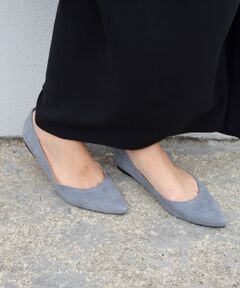 SHIPS / シップス パンプス | 【レイン対応】ポインテッドパンプスフラット