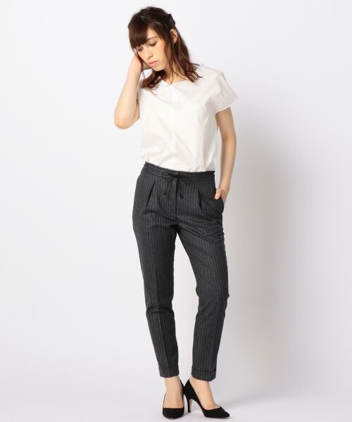SHIPS for women / シップスウィメン その他パンツ | EQUIPAGE:DRAW CORD PIN/ST PT | 詳細4