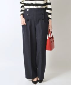 <a href=http://www.selectsquare.com/shop-women/ships?sale_yn=1><font color=red><b>SHIPSのセールアイテム一覧はこちら</b></font></a><br><br>ウール混で冬でも暖かなマリンパンツ。<br>シンプルなニットとあわせるだけで大人なマリンテイストに。<br><br><br>※末永く愛用頂く為に、アテンションタグ・洗濯ネームを必ずご確認の上、着用又はお取り扱い下さい。