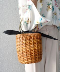 SHIPS / シップス かごバック | VIOLAd’ORO:ラタンメタルハンドル◇