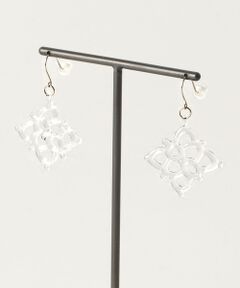 SHIPS / シップス ピアス・イヤリング | HARIO:ORNAMENT フラワーピアス