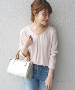 SHIPS / シップス シャツ・ブラウス | フェイクレイヤードビジューブラウス