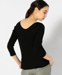 SHIPS / シップス カットソー | コットンリブプルオーバー