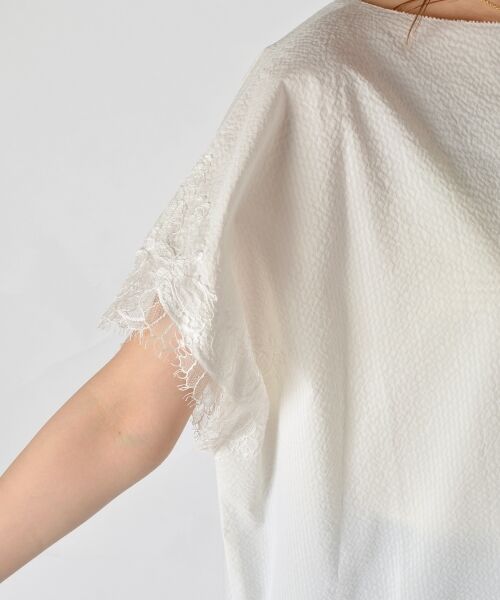 SHIPS / シップス シャツ・ブラウス | BLUEBIRD BOULEVARD:シアサッカートップス | 詳細4