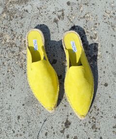 SHIPS / シップス サンダル | olgaolgaスエードエスパスリッパ◆