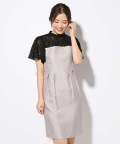 SHIPS / シップス ミニ丈・ひざ丈ワンピース | little black:コンビレースワンピース