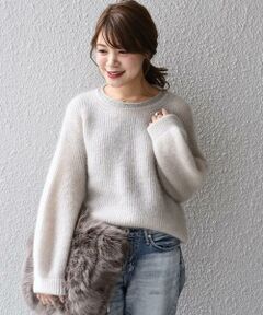 SHIPS / シップス ニット・セーター | モヘアラメネックプルオーバー◆