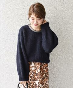 SHIPS / シップス ニット・セーター | モヘアラメネックプルオーバー◆