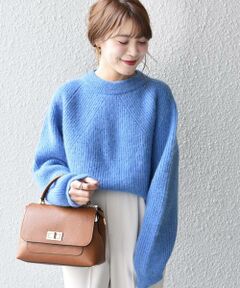 SHIPS / シップス ニット・セーター | BATONER:モヘヤアゼプルオーバー