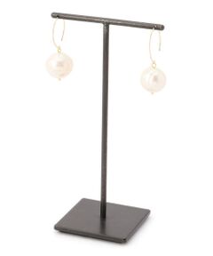 SHIPS / シップス ピアス・イヤリング | ラウンドフックパールモチーフピアス