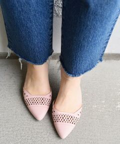 SHIPS / シップス パンプス | Stephanie:カットワークセパレートフラット◇