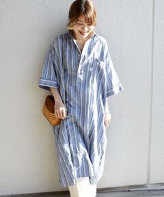 SHIPS for women / シップスウィメン シャツ・ブラウス | TICCA:【SHIPS別注】ストライプロングシャツ◆