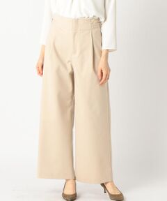 SHIPS / シップス その他パンツ | サイドバックルワイドパンツ