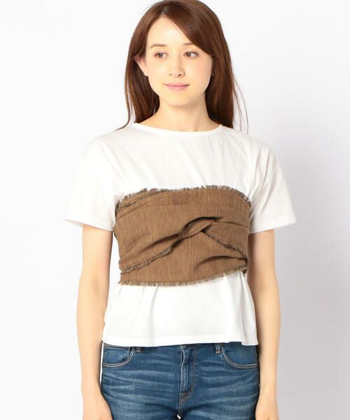SHIPS for women / シップスウィメン Tシャツ | muller of yoshiokubo:ラップTシャツ | 詳細2