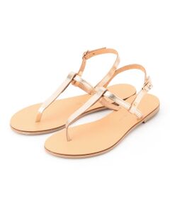 SHIPS / シップス サンダル | NICOLAS LAINAS:ゴールドトングサンダル