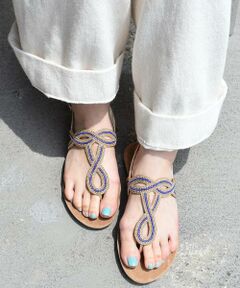 SHIPS / シップス サンダル | KIWI:TWISTバックストラップサンダル