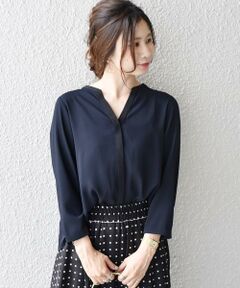 SHIPS / シップス シャツ・ブラウス | ハイショクVネックブラウス