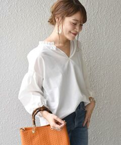 SHIPS / シップス シャツ・ブラウス | ギャザーブラウス◆