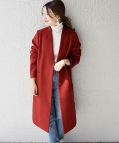 SHIPS for women / シップスウィメン その他アウター | 《予約》ノーラペルコート◆