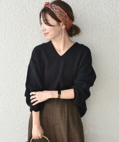 SHIPS / シップス ニット・セーター | ウールカシミヤVネックプルオーバー