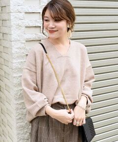 SHIPS / シップス ニット・セーター | ウールカシミヤVネックプルオーバー