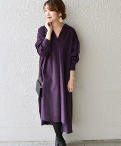 SHIPS / シップス ロング・マキシ丈ワンピース | コーデュロイスキッパーワンピース