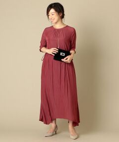 SHIPS / シップス ドレス | little black:バックレースワンピース red