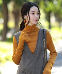 SHIPS / シップス ニット・セーター | unfil:リブタートル