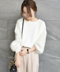 SHIPS / シップス ニット・セーター | TORRAZZO DONNA:アームアンゴラニットプルオーバー◇