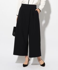 SHIPS / シップス その他パンツ | 〈手洗い可能〉ラップタックワイドパンツ