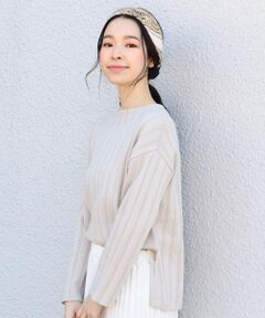 SHIPS / シップス ニット・セーター | コットンワイドリブニットプルオーバー◇