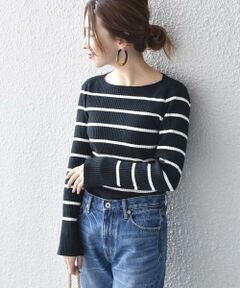 SHIPS / シップス ニット・セーター | 〈手洗い可能〉カットオフリブプルオーバー◇