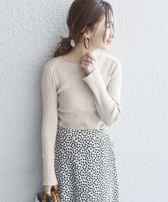 SHIPS / シップス ニット・セーター | 〈手洗い可能〉カットオフリブプルオーバー◇