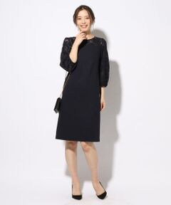 SHIPS / シップス ミニ丈・ひざ丈ワンピース | troisiemeCHACO:レースワンピース