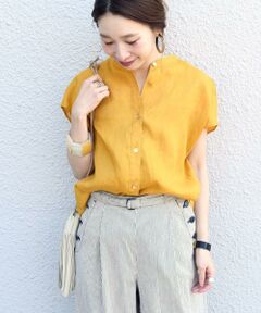 SHIPS / シップス シャツ・ブラウス | 3WAYテレデランリネンブラウス◇