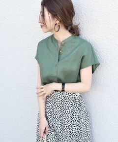 SHIPS / シップス シャツ・ブラウス | 3WAYテレデランリネンブラウス◇