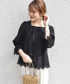 SHIPS / シップス シャツ・ブラウス | エンブロイダリーブラウス