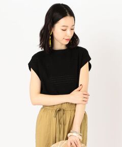 SHIPS / シップス ニット・セーター | PrimaryNavyLabel:フレンチスリーブプルオーバー