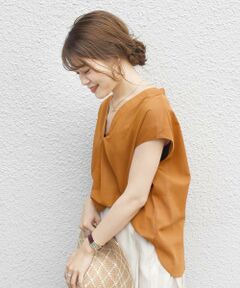 SHIPS / シップス シャツ・ブラウス | コットンノースリーブブラウス◇